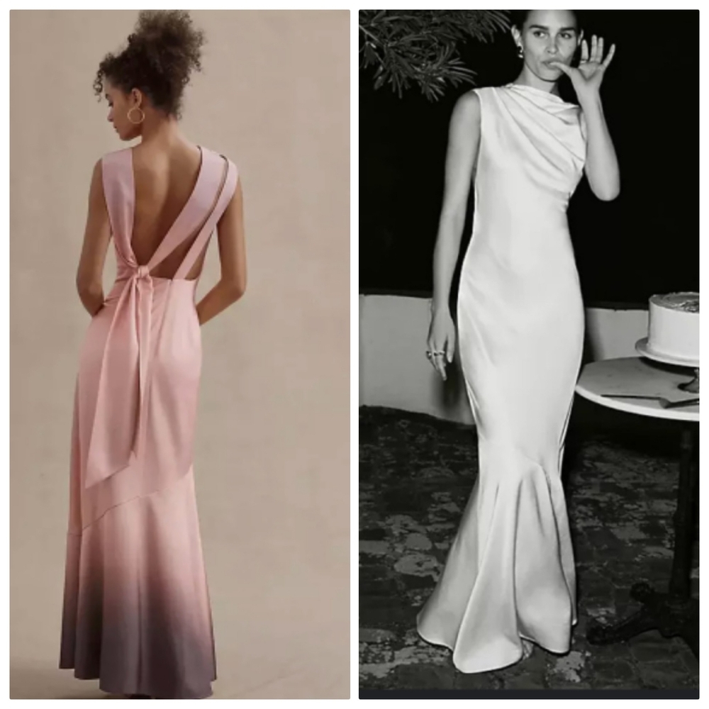 Elegant Pink Maxi Dress